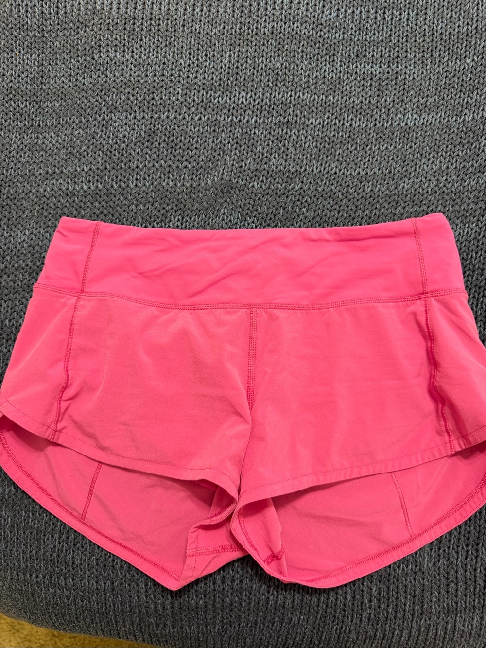 lululemon athletica Hot Pink Athletic Shorts - Women's Running Shorts